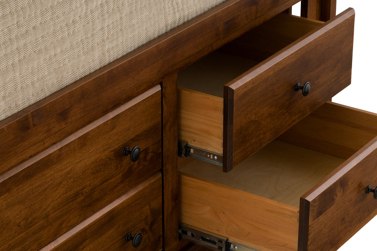 Shaker Storage Bed